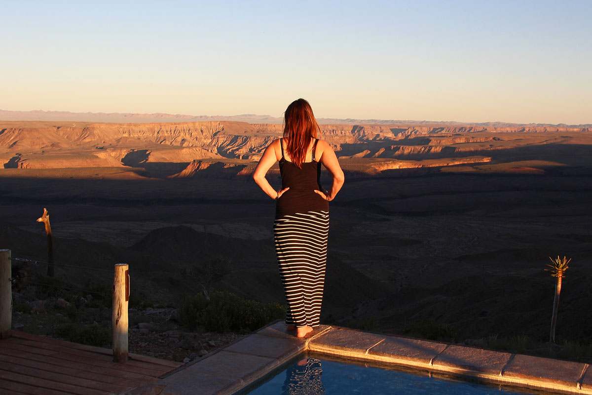 Fish River Canyon Sunset
